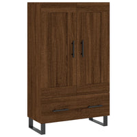 Thumbnail for Highboard Braun Eichen-Optik 69,5x31x115 cm Holzwerkstoff
