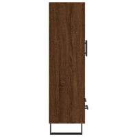 Thumbnail for Highboard Braun Eichen-Optik 69,5x31x115 cm Holzwerkstoff