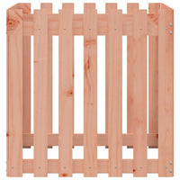 Thumbnail for Pflanzkübel Lattenzaun-Design 70x70x70 cm Massivholz Douglasie