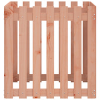 Thumbnail for Pflanzkübel Lattenzaun-Design 70x70x70 cm Massivholz Douglasie