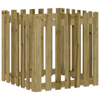 Thumbnail for Pflanzkübel Latten-Design 70x70x70 cm Kiefernholz Imprägniert