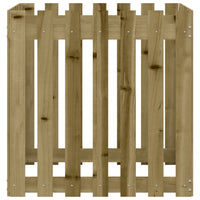 Thumbnail for Pflanzkübel Latten-Design 70x70x70 cm Kiefernholz Imprägniert