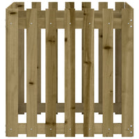 Thumbnail for Pflanzkübel Latten-Design 70x70x70 cm Kiefernholz Imprägniert