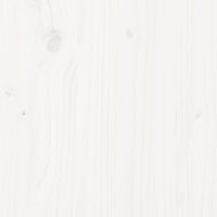 Thumbnail for Hochbeet Lattenzaun-Design Weiß 100x30x30 cm Massivholz Kiefer