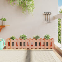Thumbnail for Hochbeet Lattenzaun-Design 150x30x30 cm Massivholz Douglasie