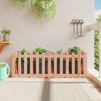Thumbnail for Hochbeet Lattenzaun-Design 150x50x50 cm Massivholz Douglasie