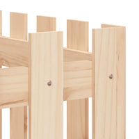 Thumbnail for Hochbeet Lattenzaun-Design 150x50x70 cm Massivholz Kiefer