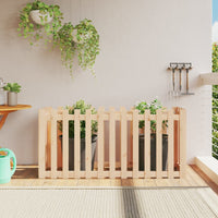 Thumbnail for Hochbeet Lattenzaun-Design 150x50x70 cm Massivholz Kiefer