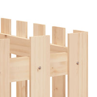 Thumbnail for Hochbeet Lattenzaun-Design 200x50x70 cm Massivholz Kiefer