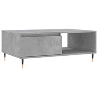 Thumbnail for Couchtisch Betongrau 90x60x35 cm Holzwerkstoff