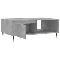 Thumbnail for Couchtisch Betongrau 90x60x35 cm Holzwerkstoff