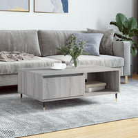 Thumbnail for Couchtisch Grau Sonoma 90x60x35 cm Holzwerkstoff