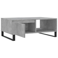 Thumbnail for Couchtisch Betongrau 90x60x35 cm Holzwerkstoff