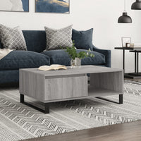 Thumbnail for Couchtisch Grau Sonoma 90x60x35 cm Holzwerkstoff
