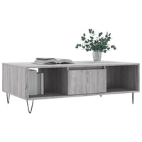 Thumbnail for Couchtisch Grau Sonoma 104x60x35 cm Holzwerkstoff