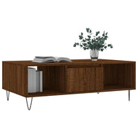 Thumbnail for Couchtisch Braun Eichen-Optik 104x60x35 cm Holzwerkstoff