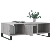 Thumbnail for Couchtisch Grau Sonoma 104x60x35 cm Holzwerkstoff