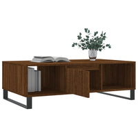Thumbnail for Couchtisch Braun Eichen-Optik 104x60x35 cm Holzwerkstoff