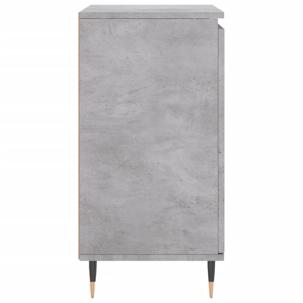Sideboard Betongrau 60x35x70 cm Holzwerkstoff