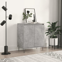 Thumbnail for Sideboard Betongrau 60x35x70 cm Holzwerkstoff
