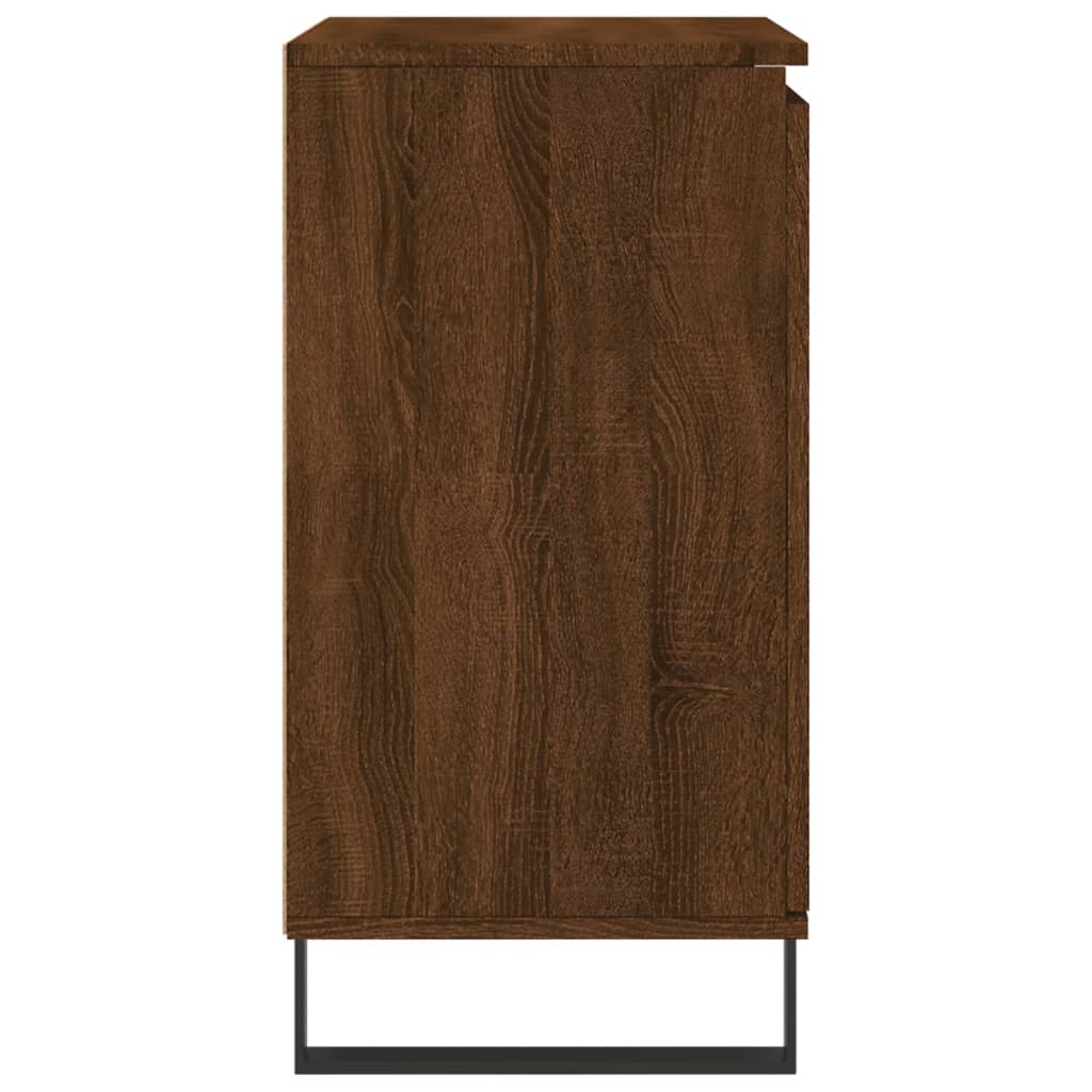 Sideboard Braun Eichen-Optik 60x35x70 cm Holzwerkstoff