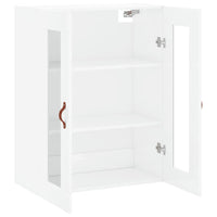 Thumbnail for Wandschrank Hochglanz-Weiß 69,5x34x90 cm