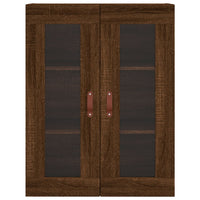 Thumbnail for Wandschrank Braun Eichen-Optik 69,5x34x90 cm