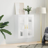 Thumbnail for Wandschrank Weiß 69,5x34x90 cm