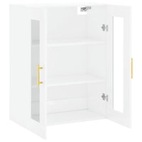 Thumbnail for Wandschrank Hochglanz-Weiß 69,5x34x90 cm