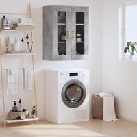 Thumbnail for Wandschrank Betongrau 69,5x34x90 cm