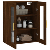 Thumbnail for Wandschrank Braun Eichen-Optik 69,5x34x90 cm