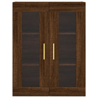 Thumbnail for Wandschrank Braun Eichen-Optik 69,5x34x90 cm
