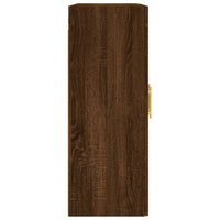 Thumbnail for Wandschrank Braun Eichen-Optik 69,5x34x90 cm
