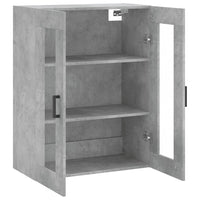 Thumbnail for Wandschrank Betongrau 69,5x34x90 cm