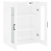 Thumbnail for Wandschrank Hochglanz-Weiß 69,5x34x90 cm