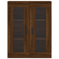 Thumbnail for Wandschrank Braun Eichen-Optik 69,5x34x90 cm