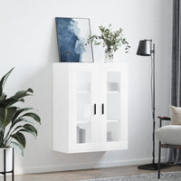 Thumbnail for Wandschrank Weiß 69,5x34x90 cm