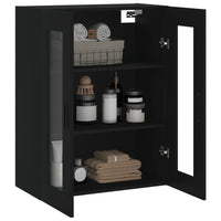 Thumbnail for Wandschrank Schwarz 69,5x34x90 cm