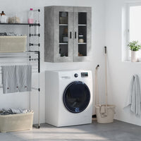 Thumbnail for Wandschrank Betongrau 69,5x34x90 cm