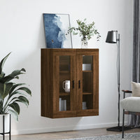 Thumbnail for Wandschrank Braun Eichen-Optik 69,5x34x90 cm