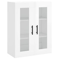 Thumbnail for Wandschrank Hochglanz-Weiß 69,5x34x90 cm
