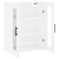 Thumbnail for Wandschrank Hochglanz-Weiß 69,5x34x90 cm