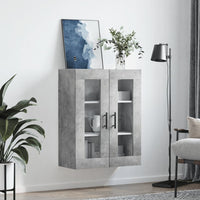 Thumbnail for Wandschrank Betongrau 69,5x34x90 cm