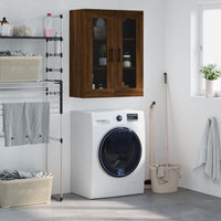 Thumbnail for Wandschrank Braun Eichen-Optik 69,5x34x90 cm