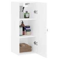 Thumbnail for Wandschrank Weiß 34,5x34x90 cm