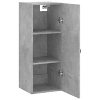 Thumbnail for Wandschrank Betongrau 34,5x34x90 cm