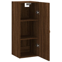 Thumbnail for Wandschrank Braun Eichen-Optik 34,5x34x90 cm