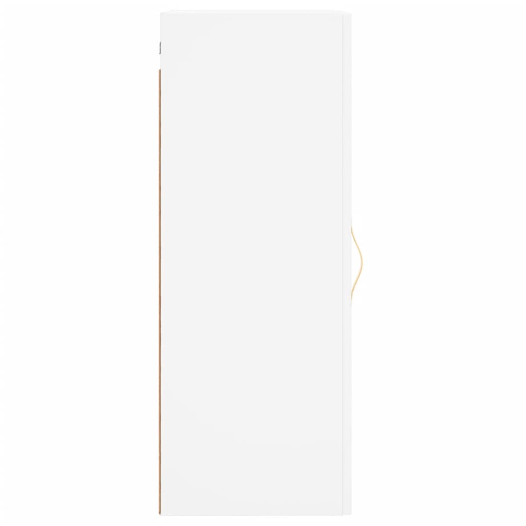 Wandschrank Weiß 34,5x34x90 cm