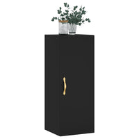 Thumbnail for Wandschrank Schwarz 34,5x34x90 cm