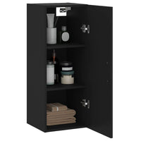 Thumbnail for Wandschrank Schwarz 34,5x34x90 cm